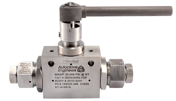 Autoclave Engineers Ball Valve - 2Way