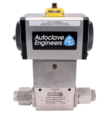 Autoclave Engineers Ball Valve - Actuators