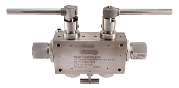 Autoclave Engineers Ball Valve - Double Block Bleed