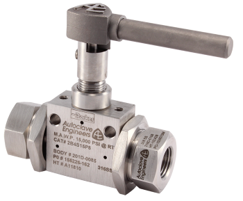 Autoclave Engineers Ball Valve - Sub Sea