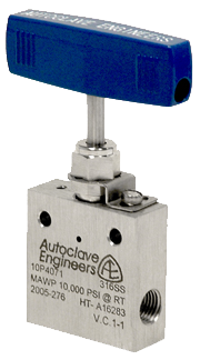 Autoclave Engineers Needle Valves - Pipe Series