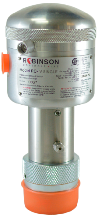 Robinson Controls RC-V-Single - Zimco Instrumentation